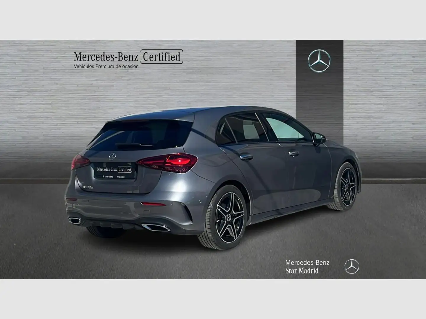 Mercedes-Benz A 180 180CDI Aut. Gris - 2
