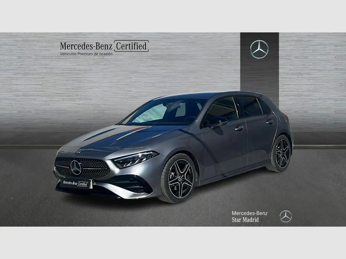 Mercedes-Benz A 180 180CDI Aut. Gris - 1