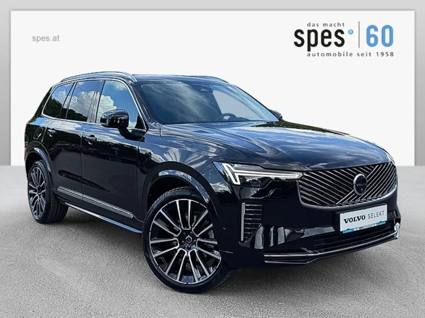 Volvo XC90 B5 Ultra Bright Schwarz - 1