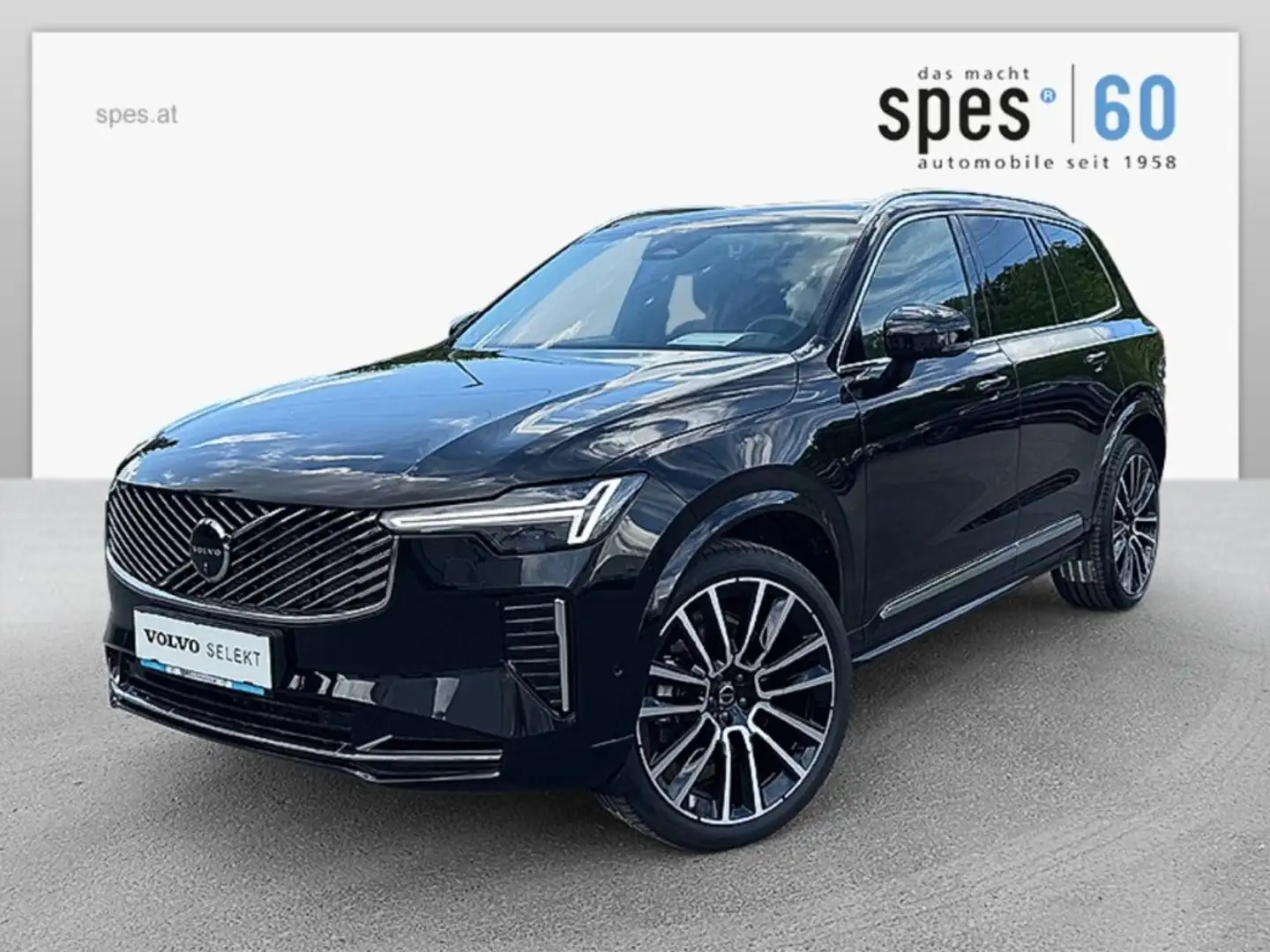 Volvo XC90 B5 Ultra Bright Schwarz - 2