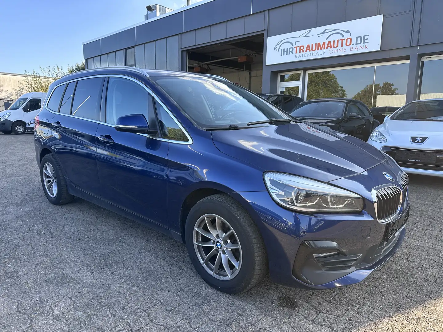 BMW 216 216 d ADVANTAGE+AUTOMATIK+AHK+PDC+SITZHEIZUNG Bleu - 1