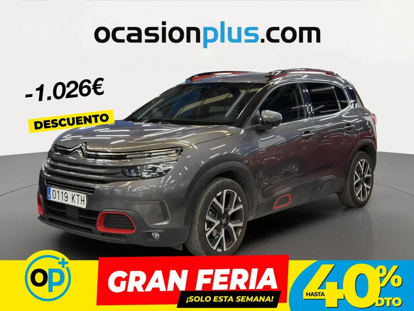 Citroen C5 Aircross PureTech S&S Feel 130 Gris - 1