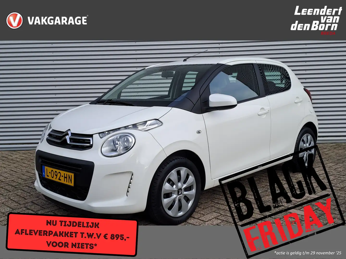 Citroen C1 1.0 VTi Feel | Airco | Stuurbekrachtiging | El Ram Wit - 1