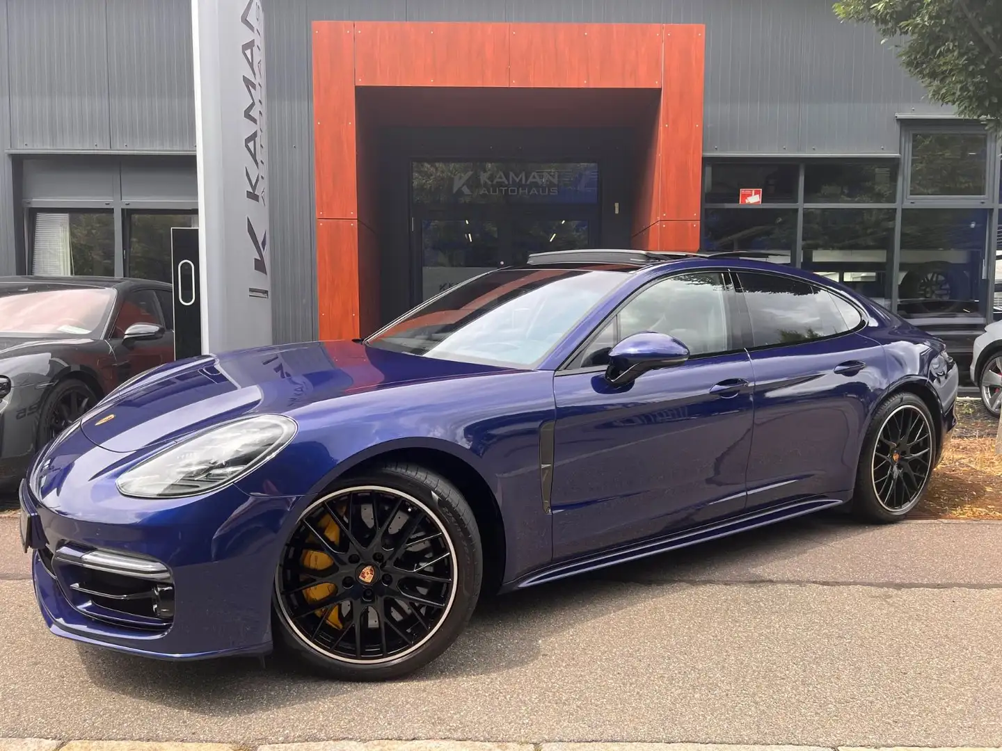 Porsche Panamera Turbo S V8 #CARBON! SAMMLER AUSSTELLER! Bleu - 1
