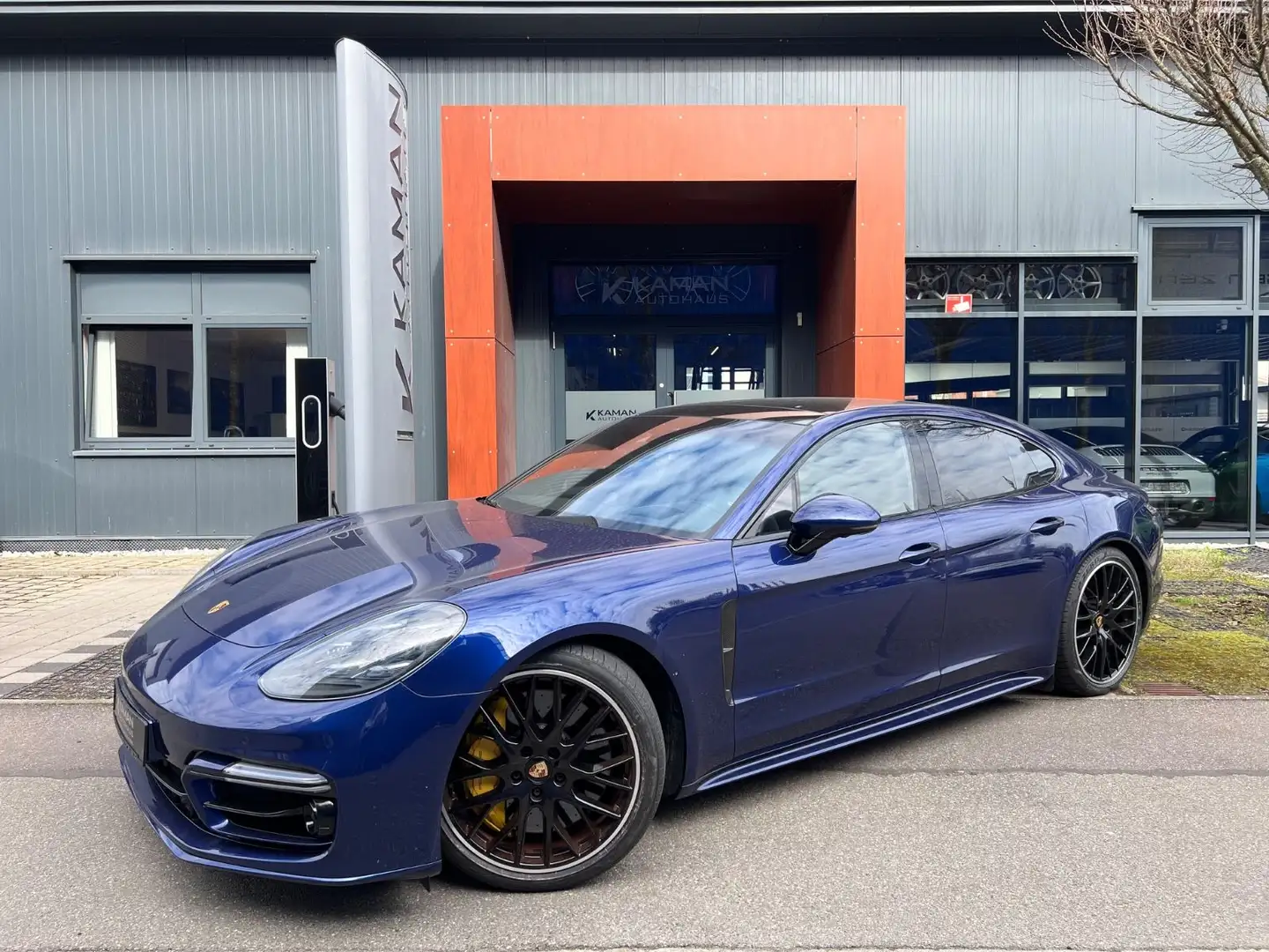 Porsche Panamera Turbo S V8 #CARBON! SAMMLER AUSSTELLER! Blau - 1