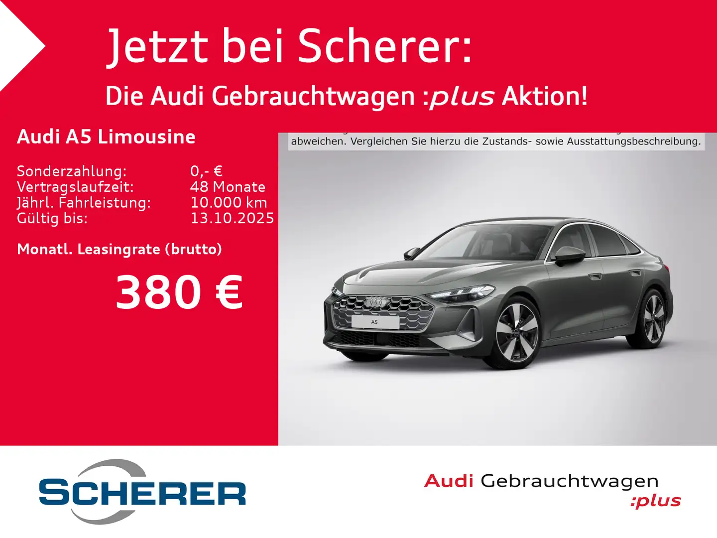 Audi A5 TFSI S tronic AHK 360 GRAD MAT-LED Grau - 1