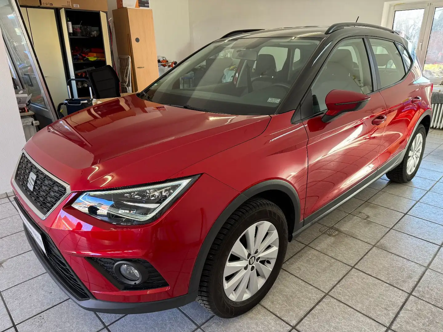 SEAT Arona Style*1.Hand*Scheckheft*LED*PDC*TÜV NEU* Rouge - 1