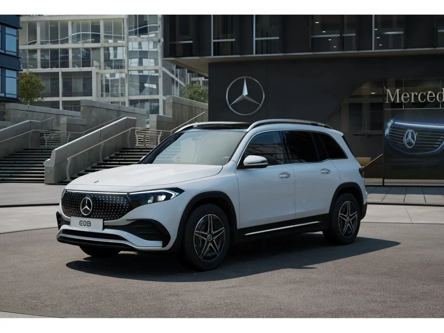 Mercedes-Benz EQB 250 AMG+MEMORY+KAMERA+AMBIENTE+MBUX Bianco - 2