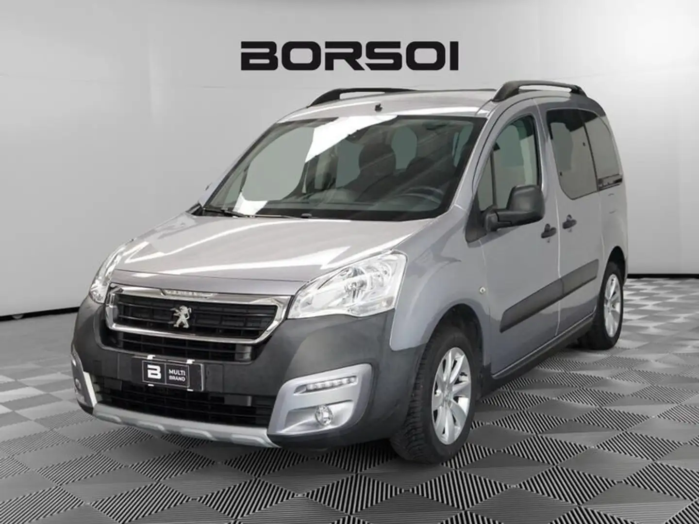 Peugeot Partner 2ª serie Tepee BlueHDi 100 Outdoor Argento - 1