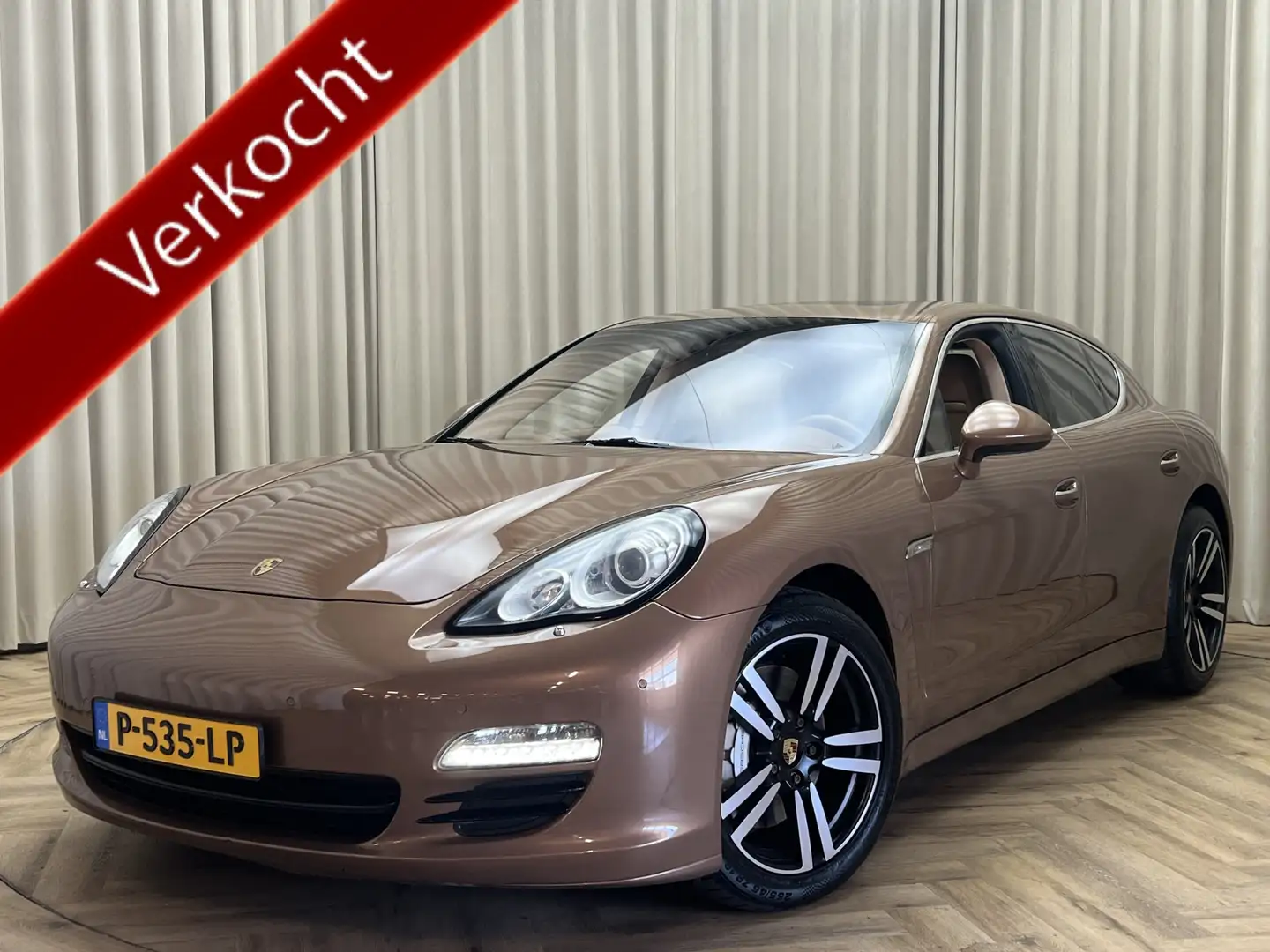 Porsche Panamera 4.8 4S Executive Pack *Burmester* Shades, Schuifda Коричневий - 1