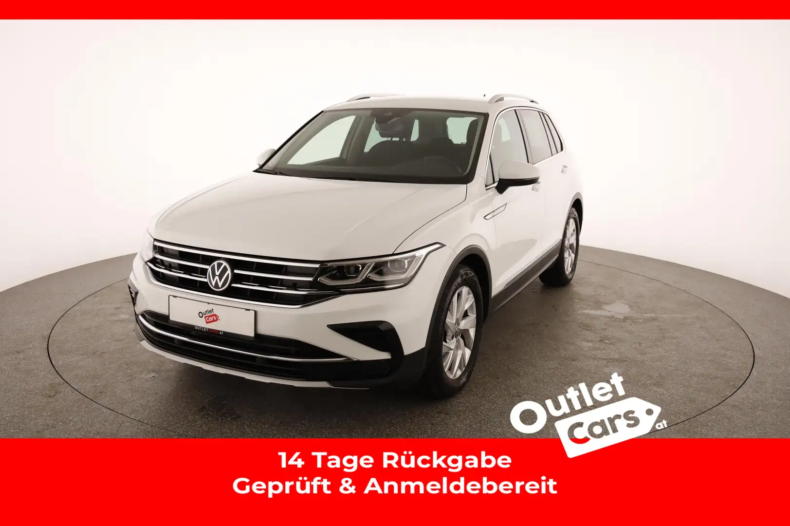 Volkswagen Tiguan 2.0 TDI BMT Elegance ASSIST+MATRIX+LED+LM Weiß - 1