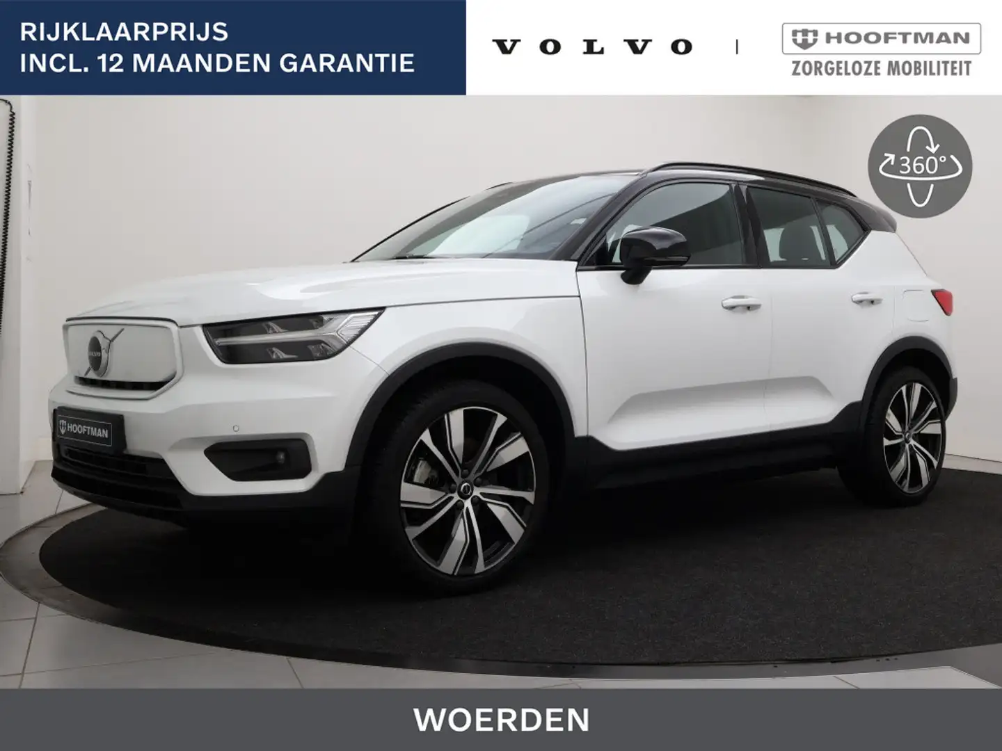 Volvo XC40 RECHARGE P8 AWD ELECTRIC 20INCH ACC BLIS CAMERA KE Weiß - 1