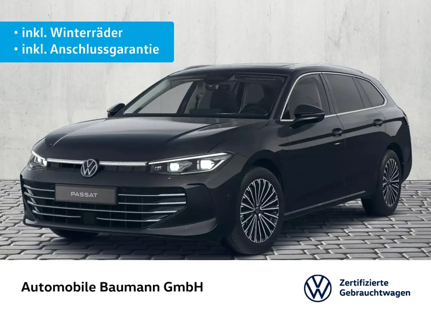 Volkswagen Passat Variant 2.0 TDI 4MOTION *AHK*STDHZG*H&K* Schwarz - 1