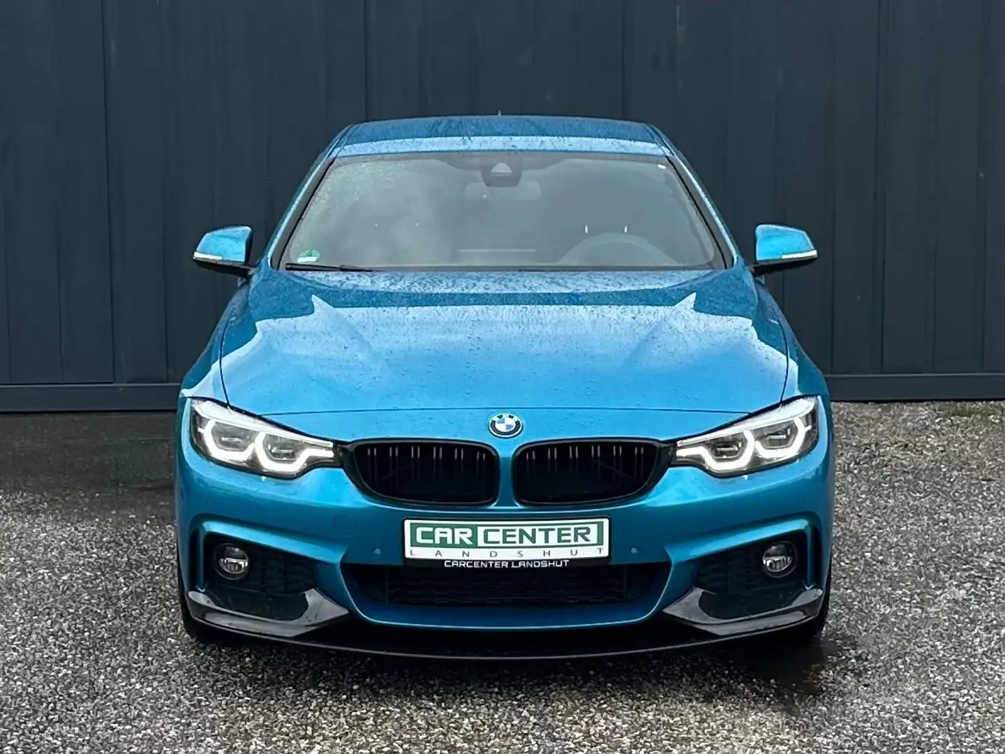 BMW 440 440 DEUTSCH,NO OPF,H&K,HUD,MEMORY,CARPLAY,SPURH Albastru - 2