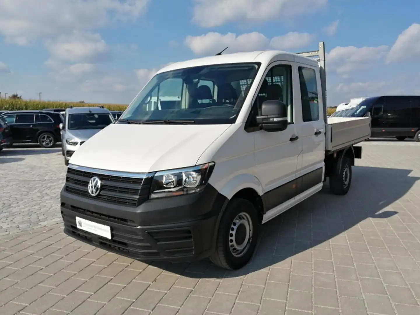 Volkswagen Crafter 35 DoKa Pritsche L2 *Klima*AHK*Radio* Weiß - 2