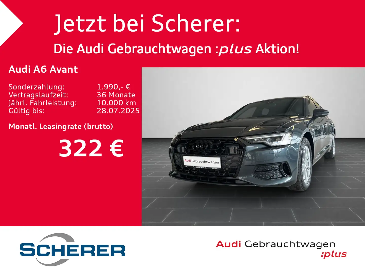 Audi A6 advanced 35 TDI 120(163) kW(PS) S troni Grigio - 1