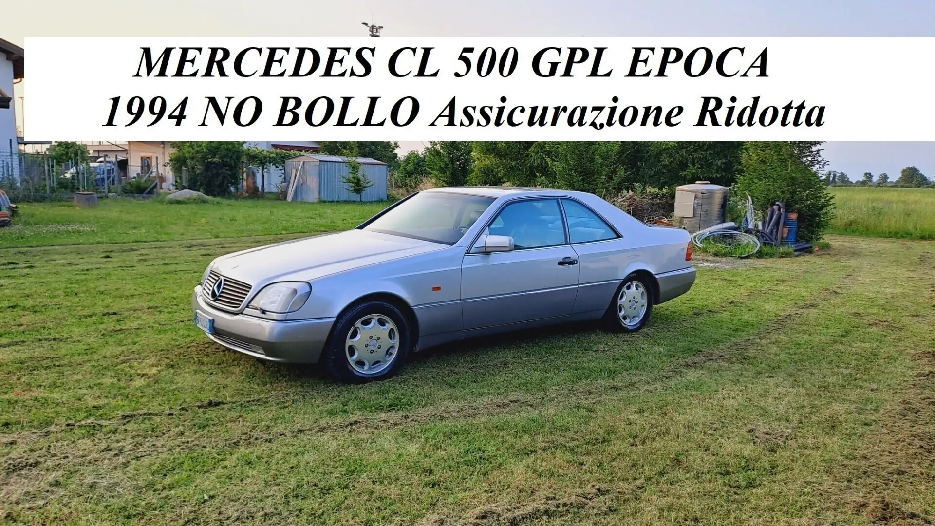 Mercedes-Benz CL 500 CL 500 GPL epoca Argento - 1