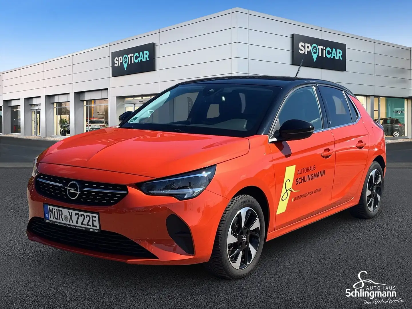 Opel Corsa-e e Elegance Naranja - 1