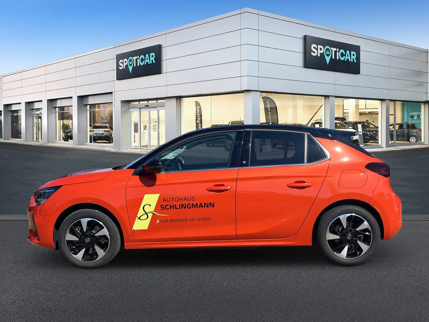 Opel Corsa-e e Elegance Naranja - 2