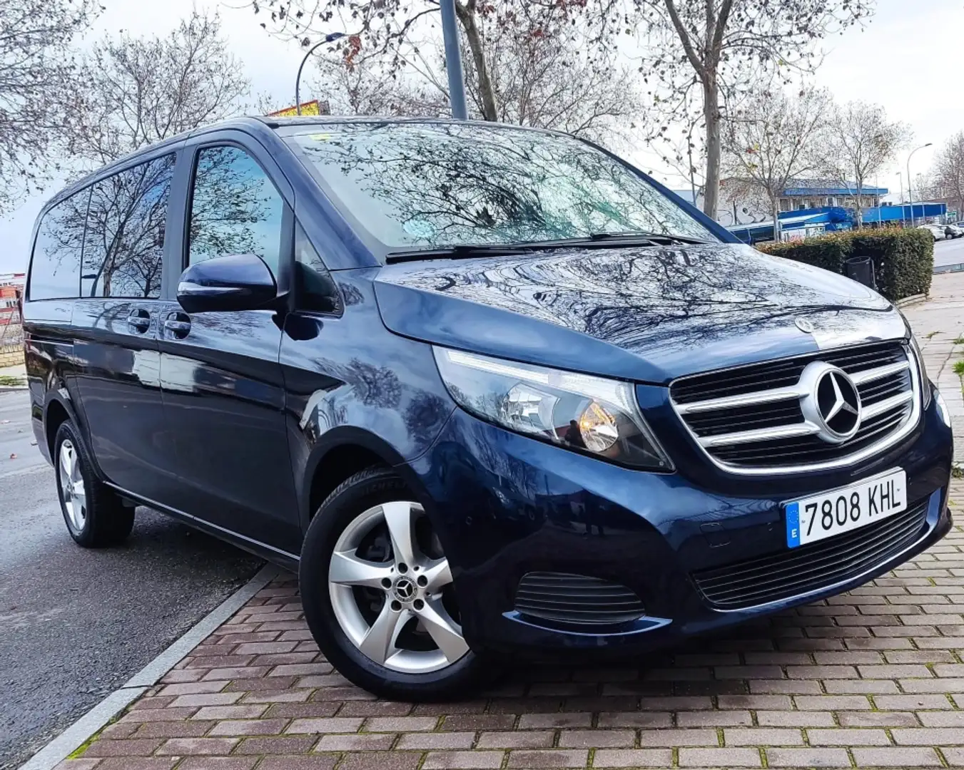 Mercedes-Benz V 220 220d Largo 7G Tronic Bleu - 2
