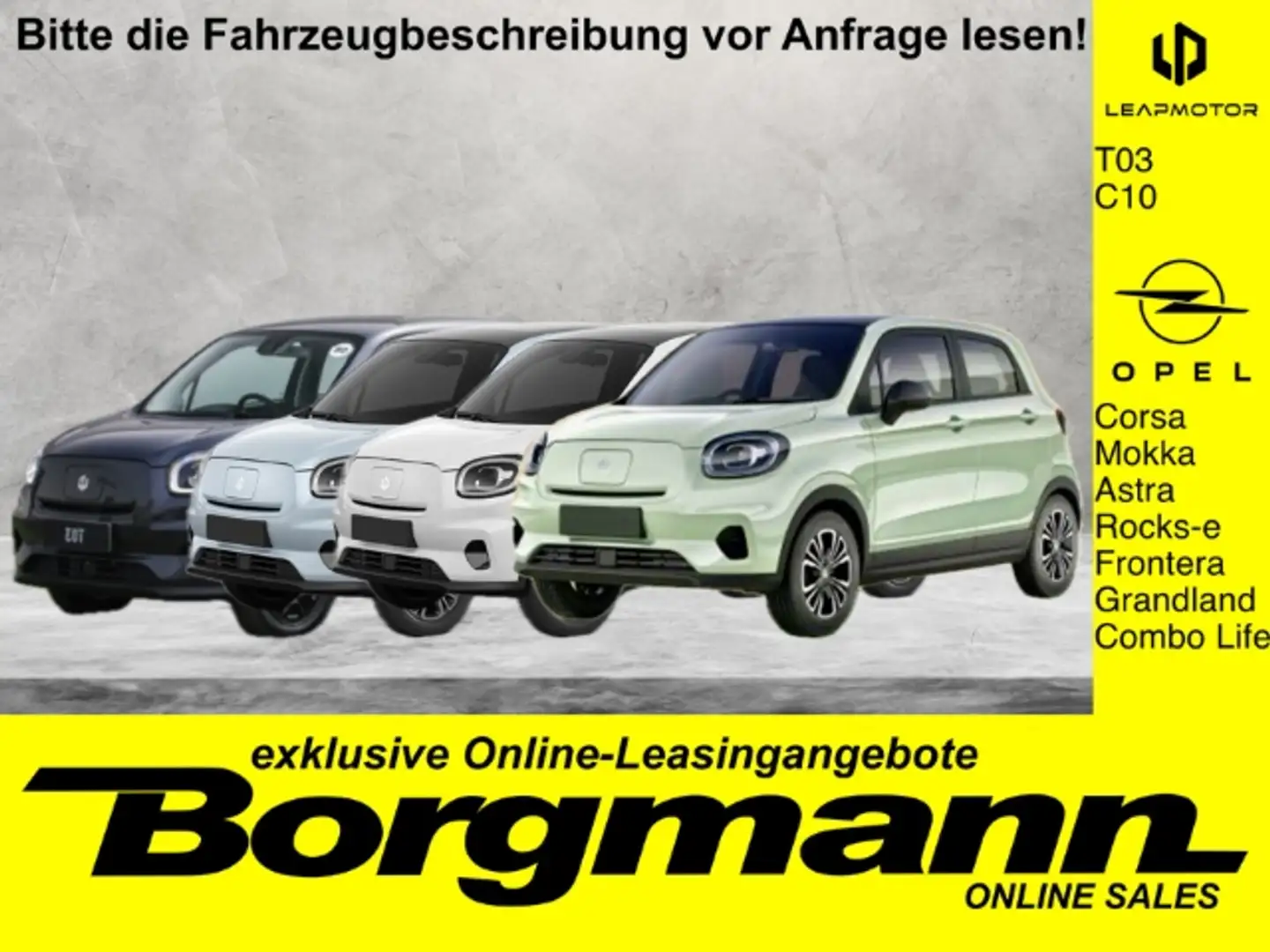 Leapmotor T03 NAVI PANORAMADACH ALU - kurzfristig verfügbar Grün - 2