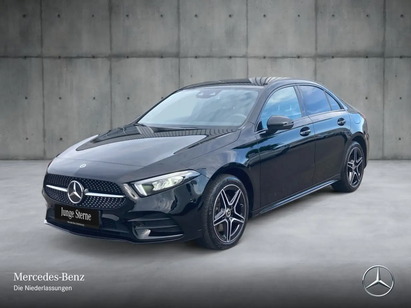Mercedes-Benz A 250 e Lim AMG+NIGHT+LED+KAMERA+TOTW+8G Zwart - 2