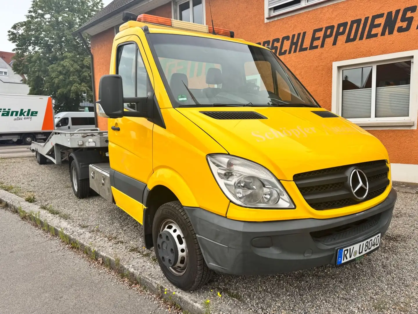 Mercedes-Benz Sprinter 518 CDI, Minisattel mit Auflieger Jaune - 2