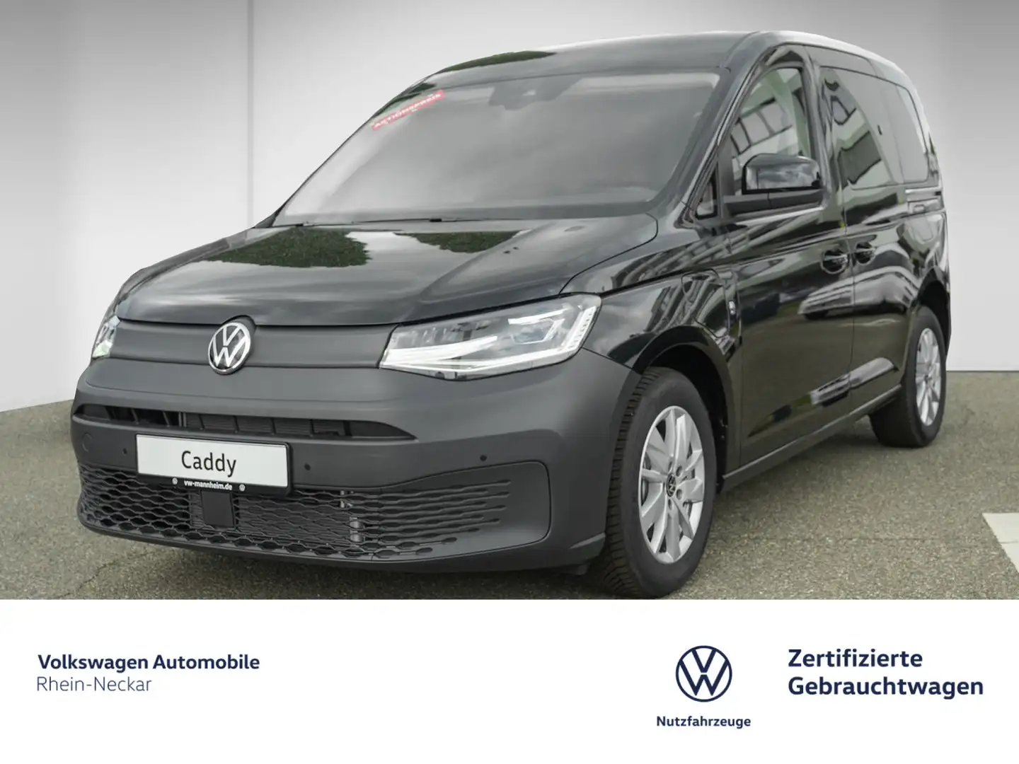 Volkswagen Caddy 5-Sitzer 1.5 eHybrid OPF EU6 DSG Schwarz - 2