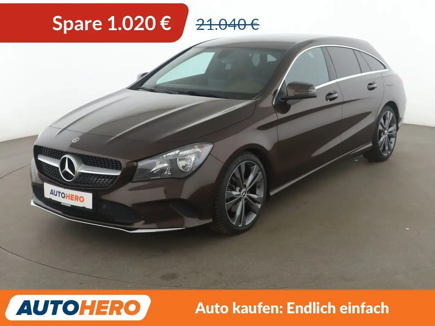 Mercedes-Benz CLA 200 200 Shooting Brake Urban Aut.*NAVI*CAM* Braun - 1