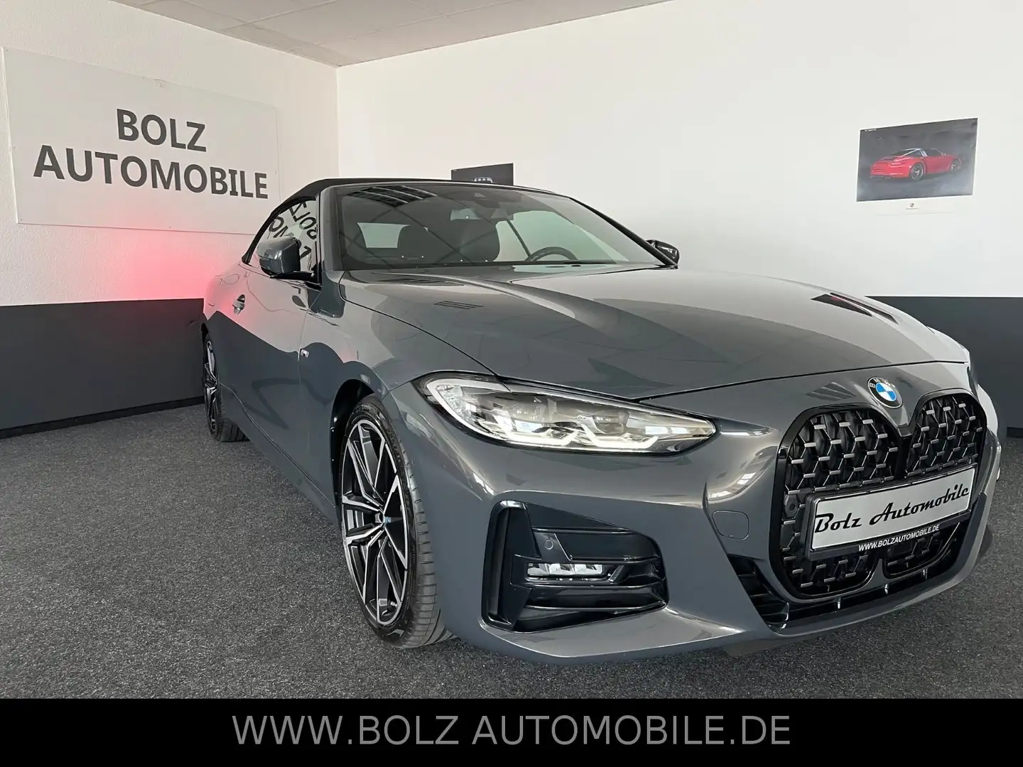 BMW 420 i M Sport Cabrio Widescreen Leder LED Grijs - 1