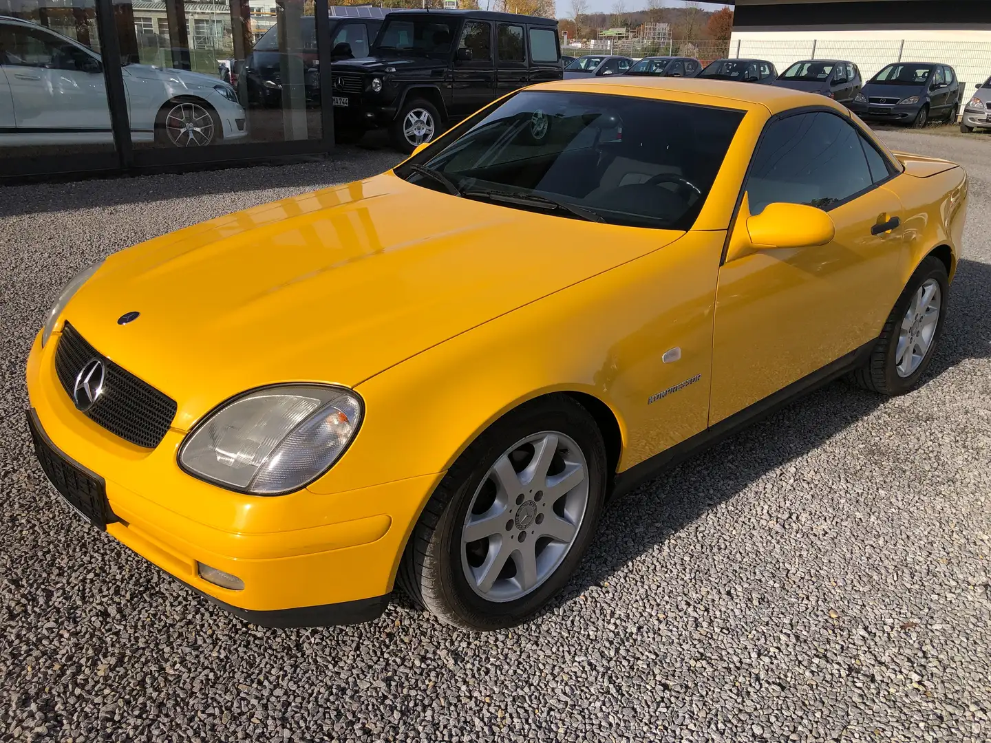 Mercedes-Benz SLK 230 KOMPRESSOR*MANUFAKTUR Yellowstone*3.Hand* Gelb - 1