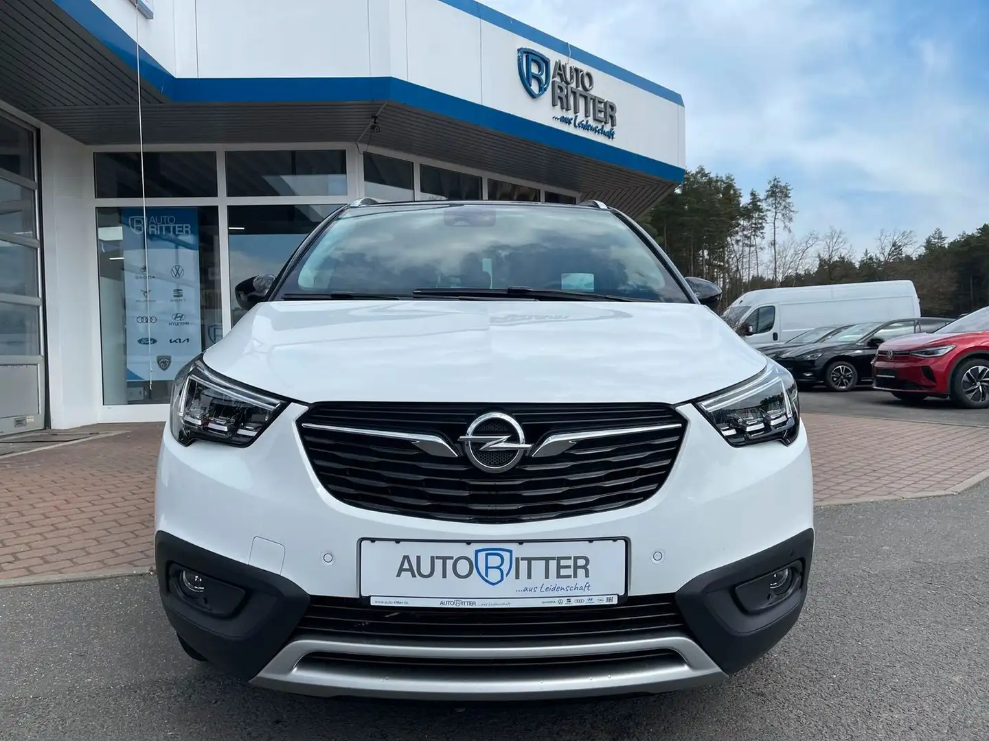 Opel Crossland X 1.2 Turbo Automatik Head-up-Displ... Weiß - 2