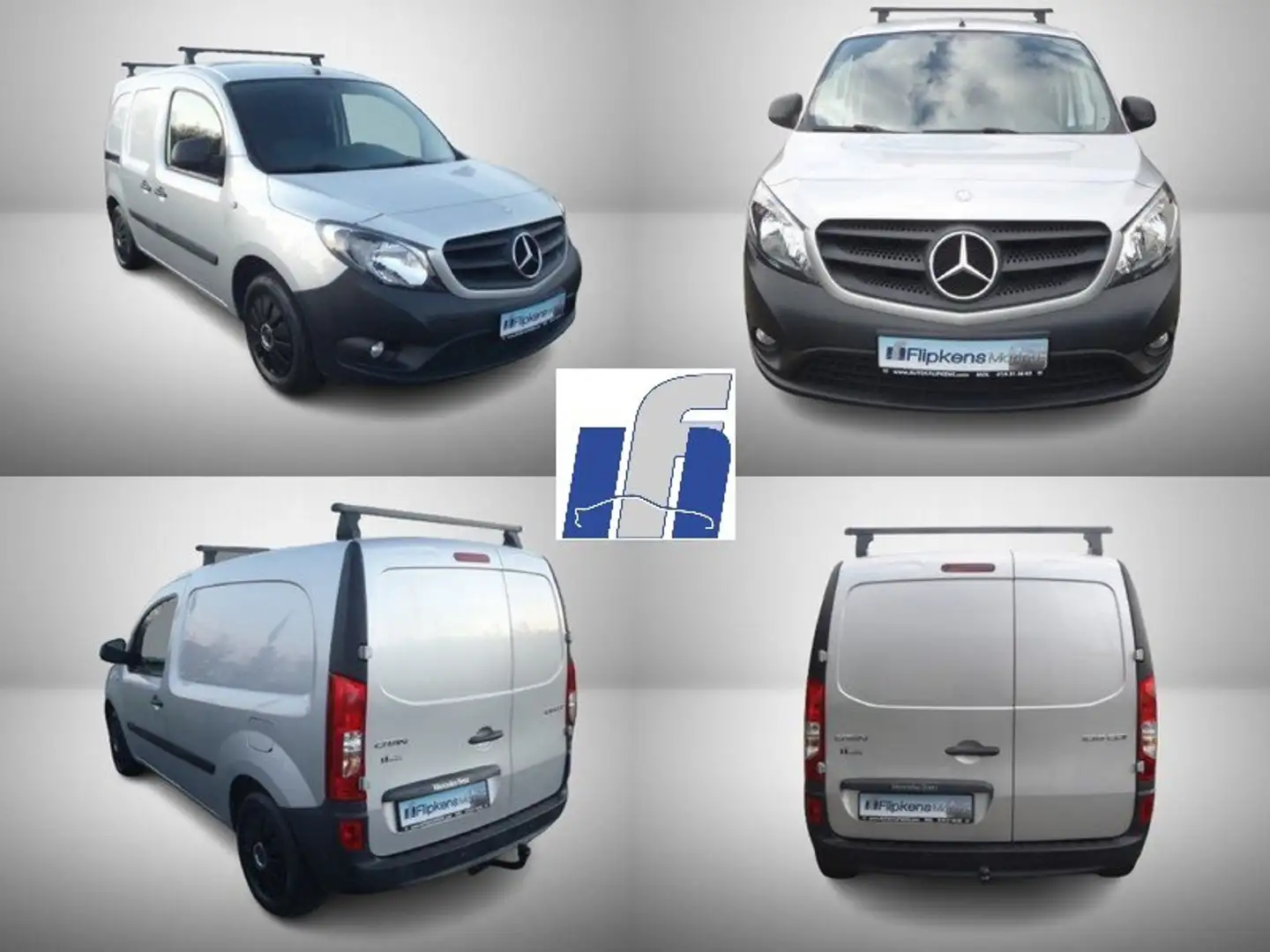 Mercedes-Benz Citan 1.5 cdi Black Line 66 kW Argent - 1