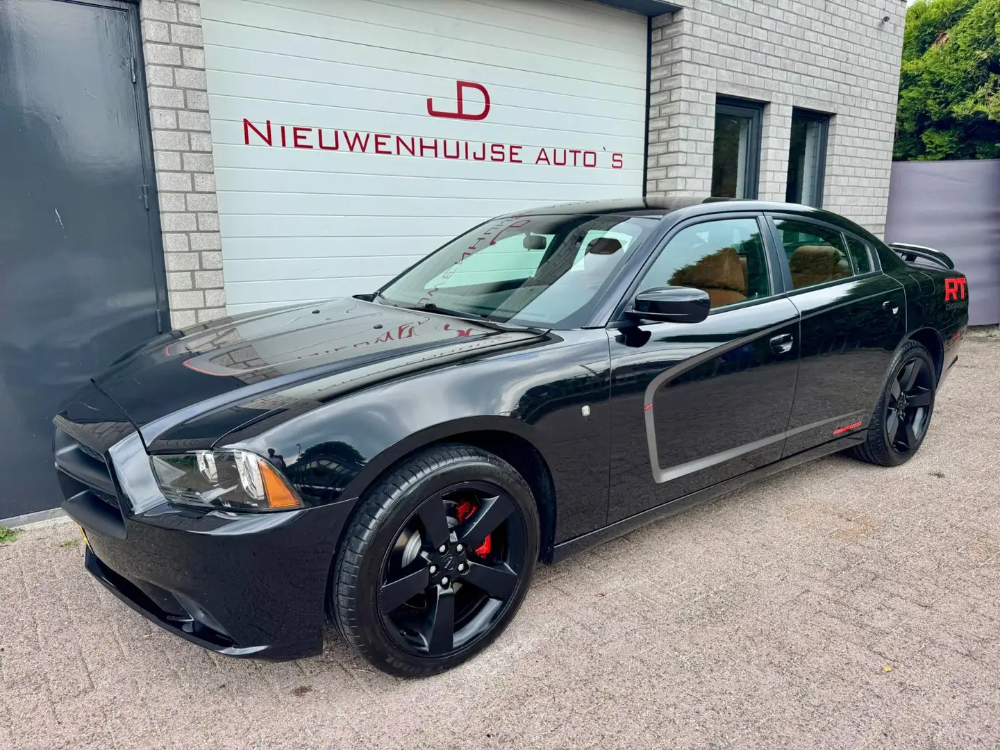 Dodge Charger Dodge R/T 5.7 V8, leder, 20 inch, 95.469km! Zwart - 1