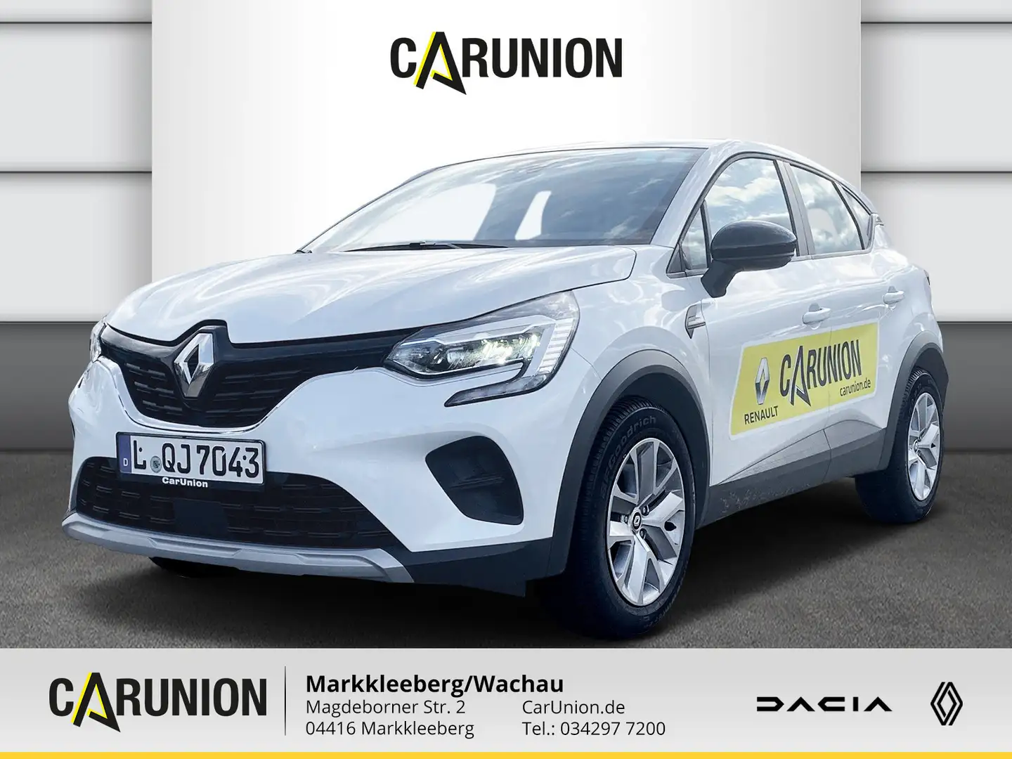 Renault Captur EQUILIBRE TCe 140 Blanc - 1