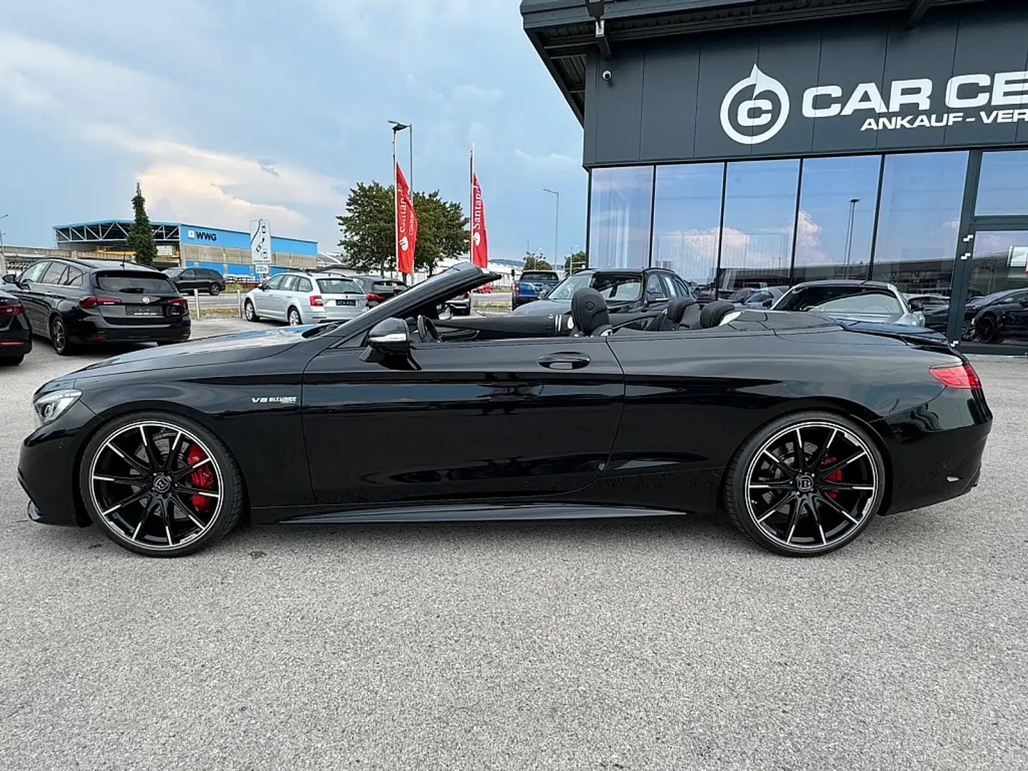 Mercedes-Benz S 63 AMG 4MATIC Cabrio Aut. Чёрный - 2