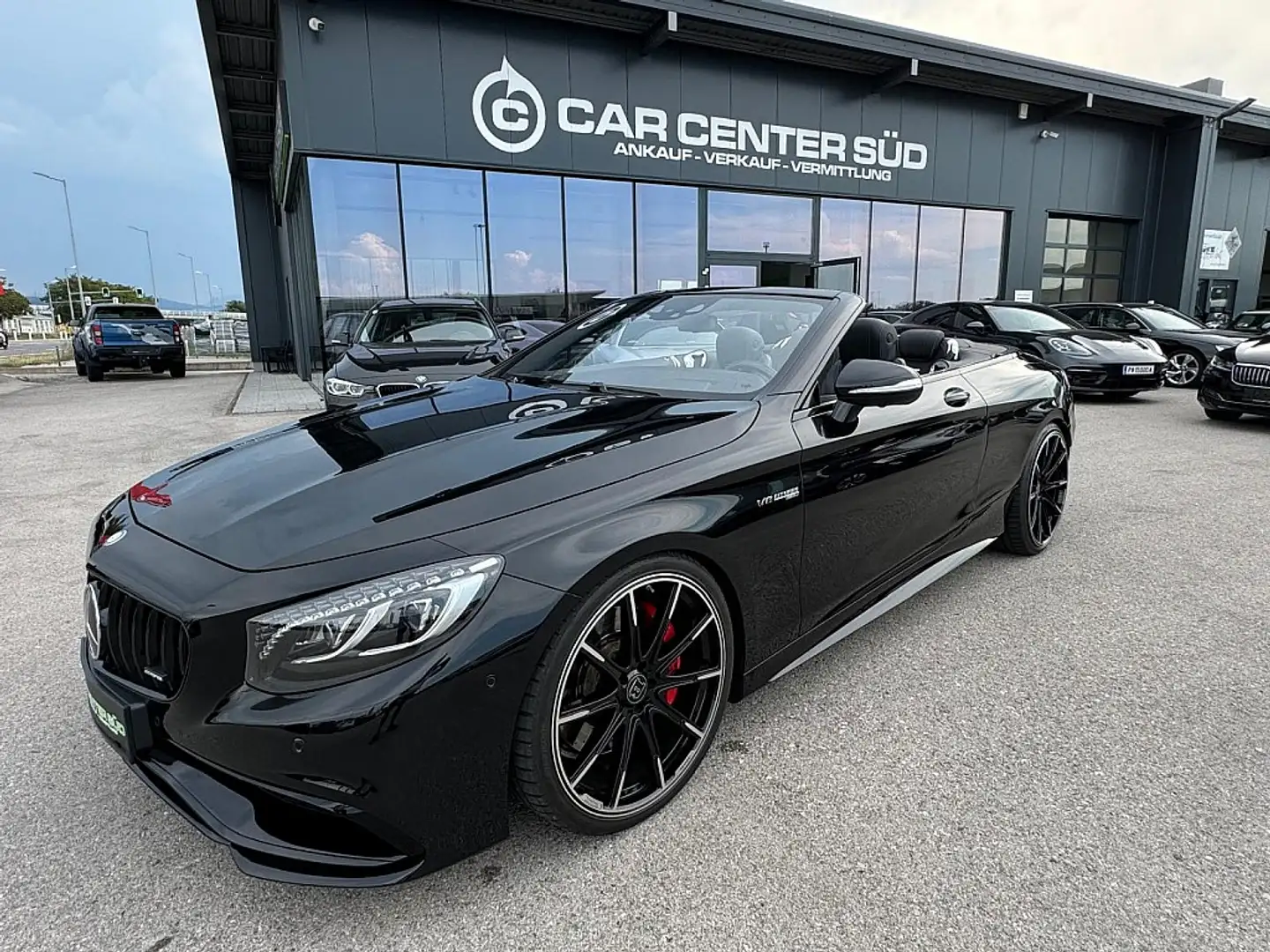 Mercedes-Benz S 63 AMG 4MATIC Cabrio Aut. Чёрный - 1