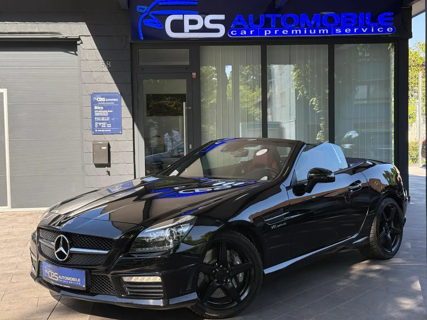 Mercedes-Benz SLK 55 AMG Roadster | V8 Kompressor | Voll crna - 1