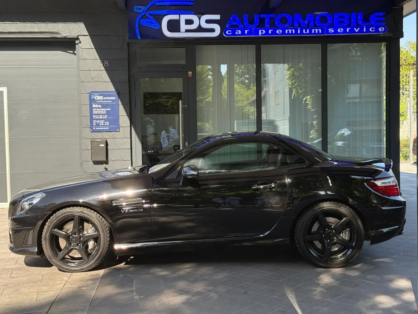 Mercedes-Benz SLK 55 AMG Roadster | V8 Kompressor | Voll crna - 2