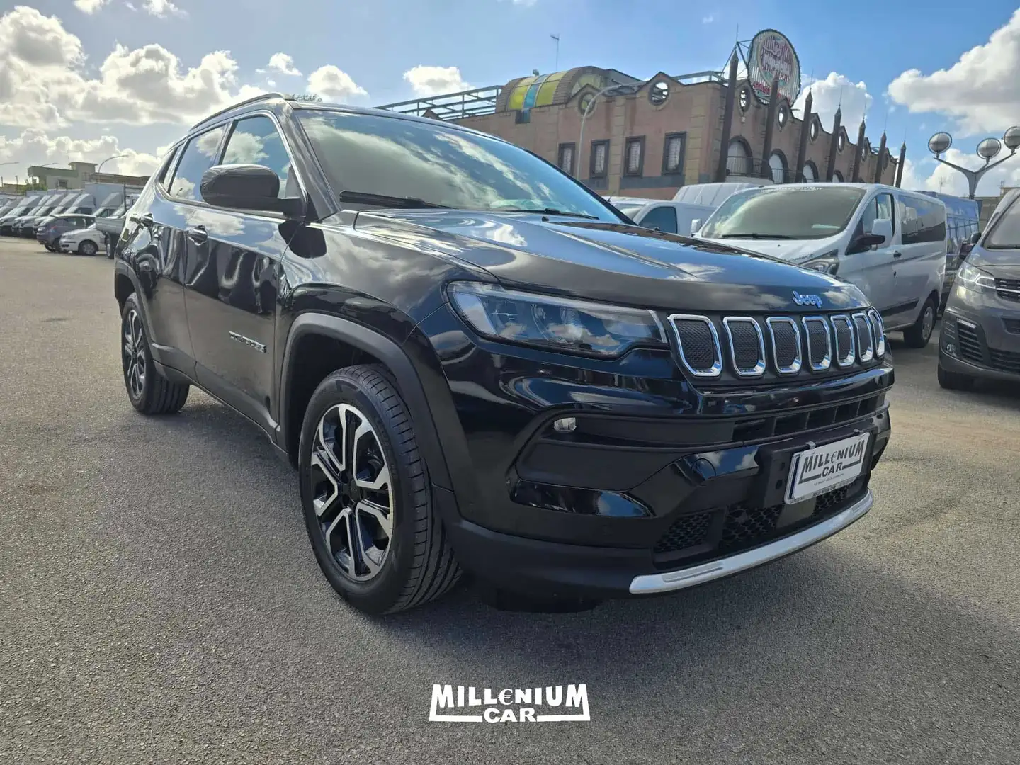 Jeep Compass COMPASS LIMITED 1.6MJT 2022 AUTOCARRO Noir - 2