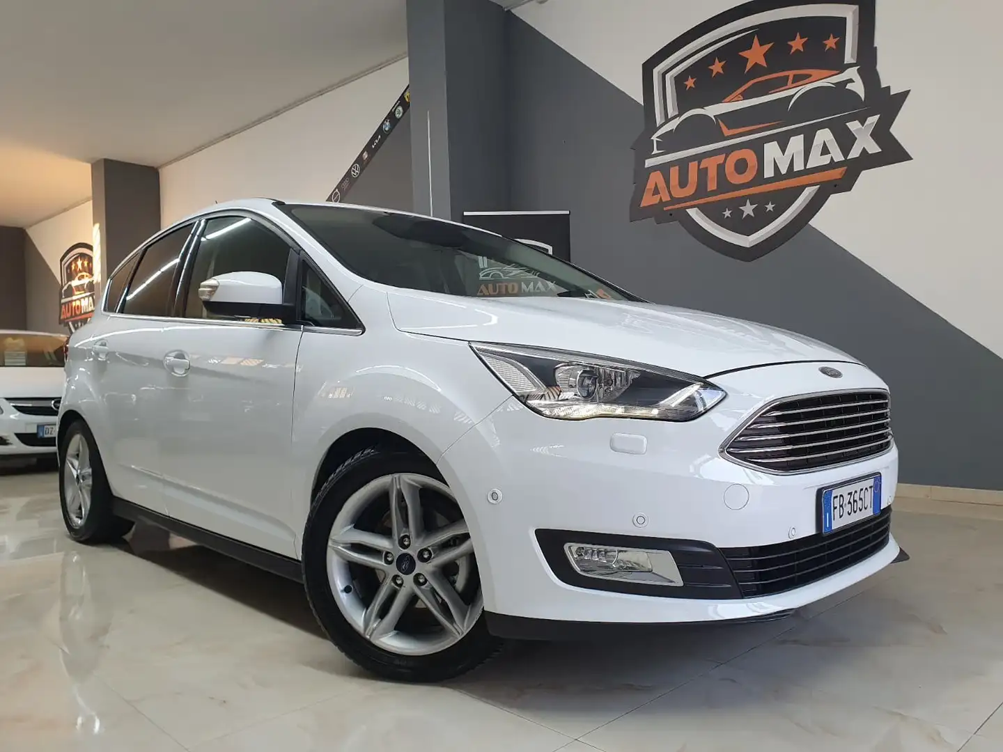 Ford C-Max C-Max III 2015 1.5 tdci Titanium X s Weiß - 1