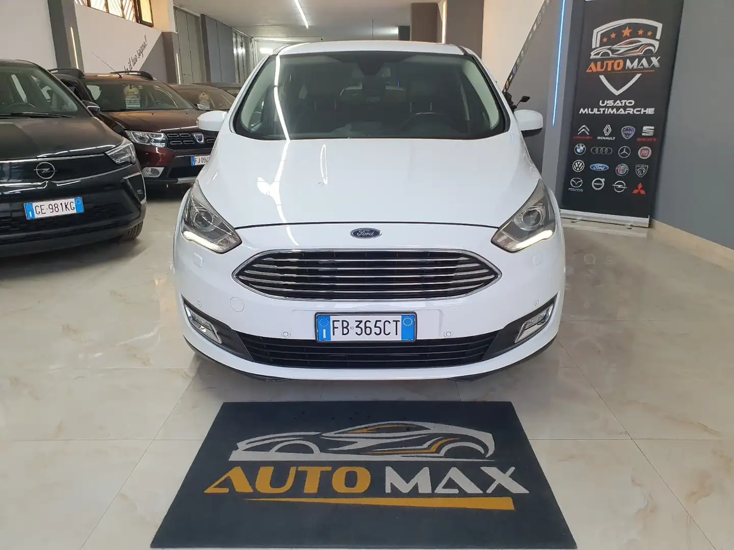 Ford C-Max C-Max III 2015 1.5 tdci Titanium X s Weiß - 2