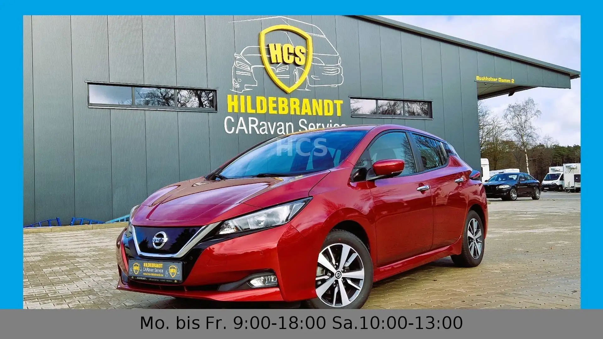 Nissan Leaf Acenta 360° KAM / ACC/ NAVI/4xSitzheizung Rot - 1