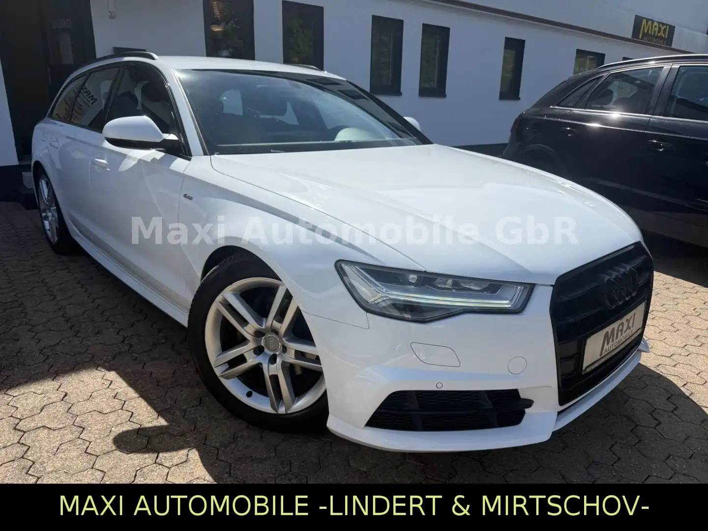 Audi A6 Avant 1.8 TFSI S Line-NAV-AHK-LEDER-LED-KA-19 Blanco - 1