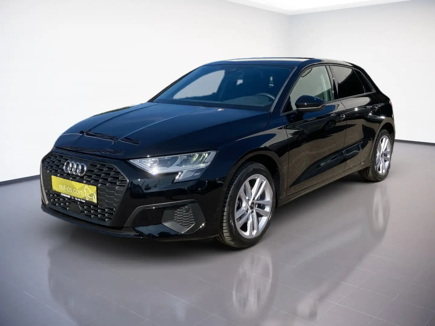Audi A3 Sportback 35TDI 150PS.STRONIC.LED.NAVI.AC-AUTOM.AH Schwarz - 2