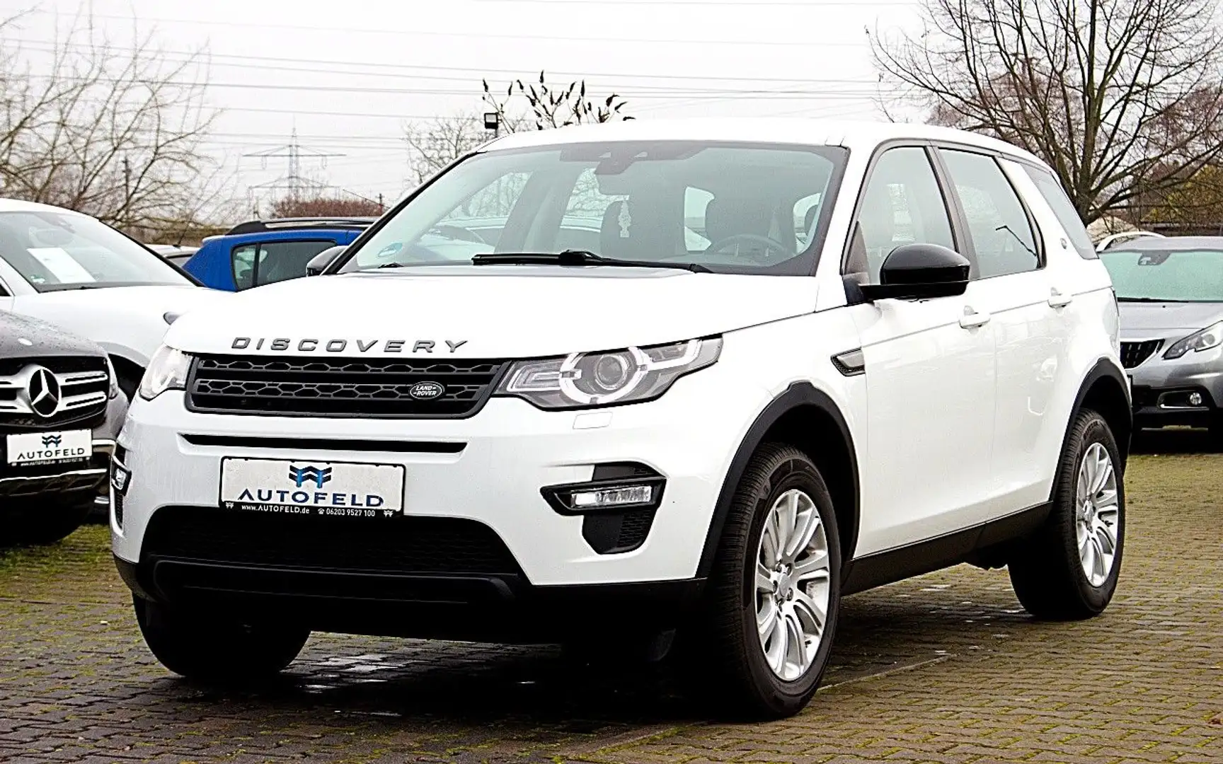 Land Rover Discovery Sport 4WD/RCAM/LEDER/SPURASSIST/SHZ/ Blanc - 1