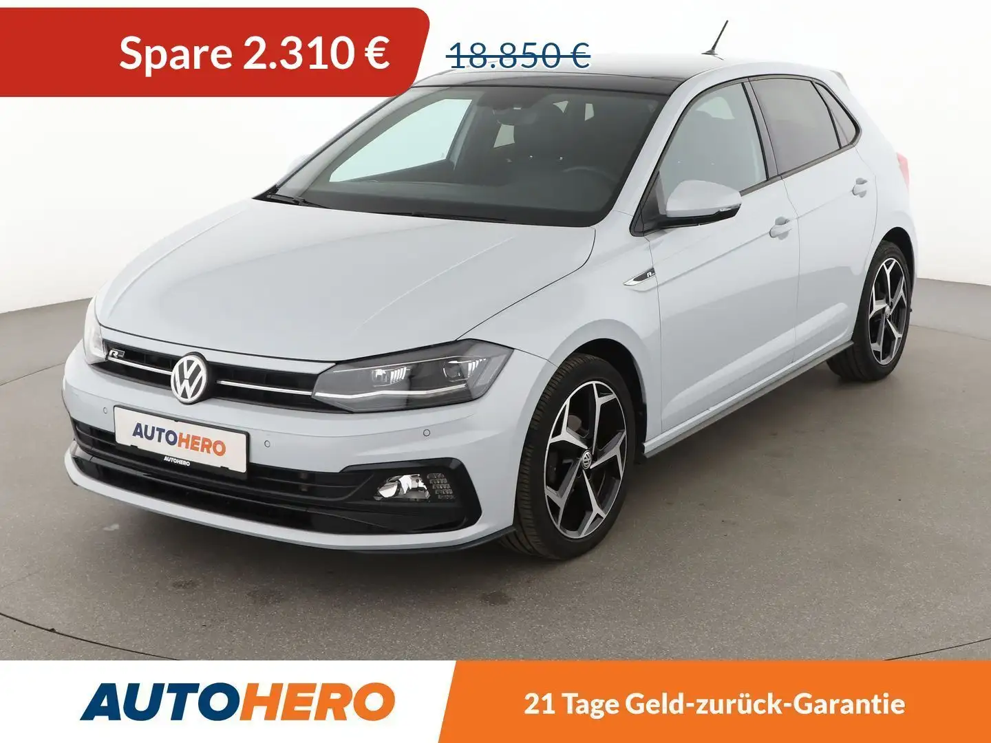 Volkswagen Polo 1.0 TSI Highline Aut.*R-LINE*NAVI*LED*CAM* White - 1