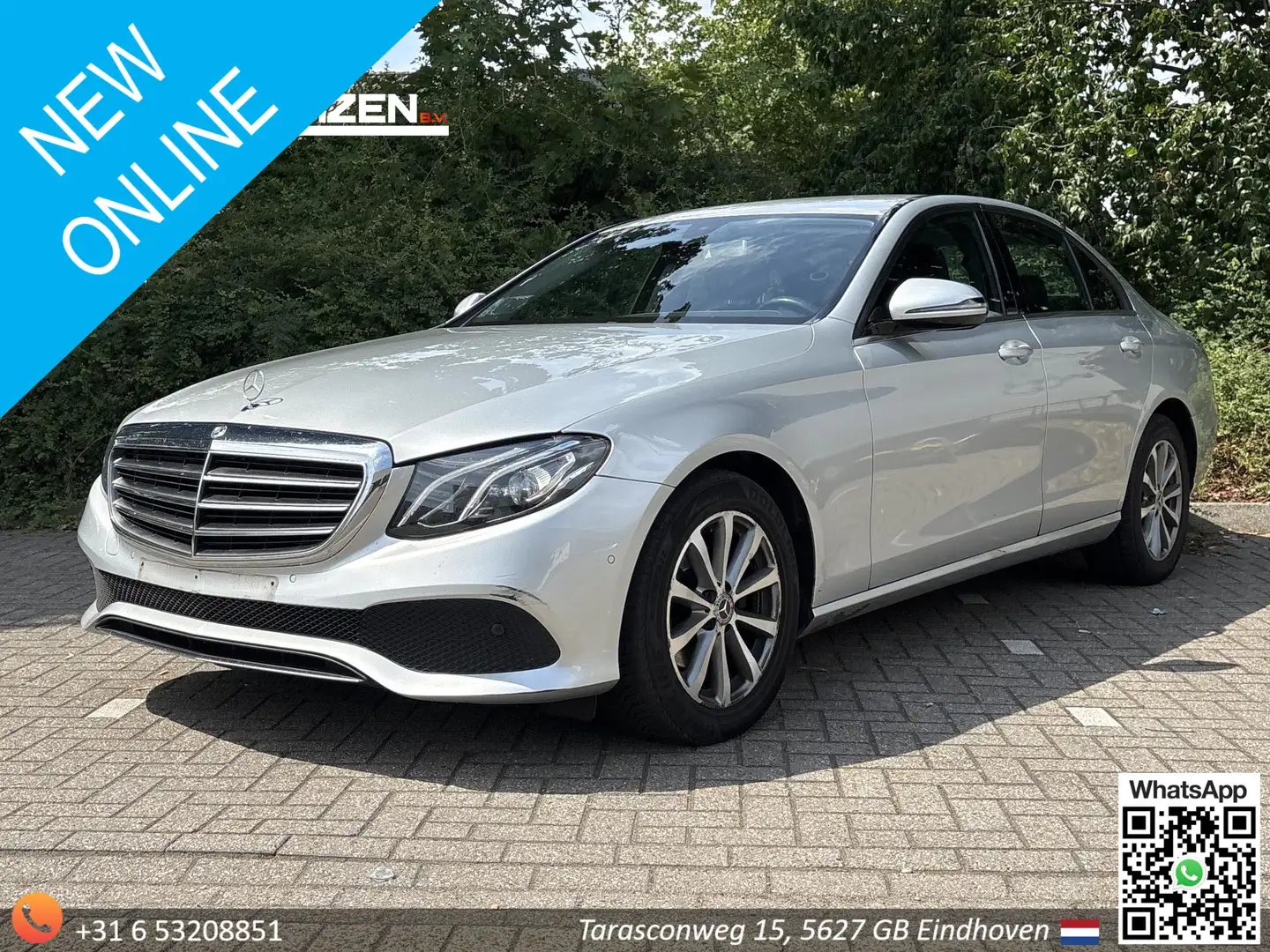 Mercedes-Benz E 200 d € 14.450 NETTO | Widescreen | Euro 6 | Leder | C Grijs - 1