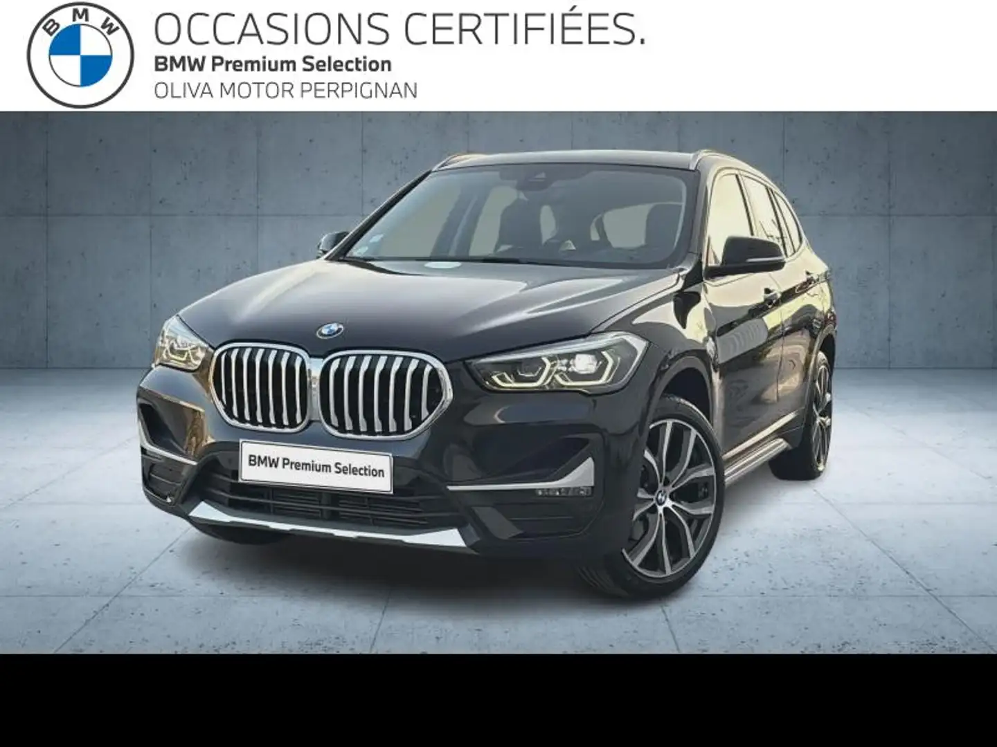 BMW X1 xDrive18d 150ch xLine Noir - 1