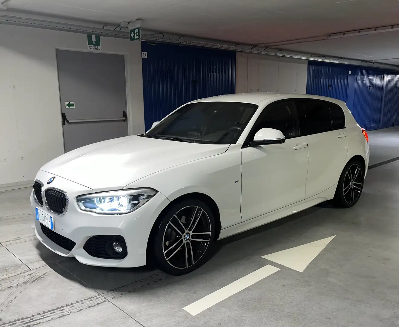 BMW 116 116d Msport 5p auto Blanco - 2